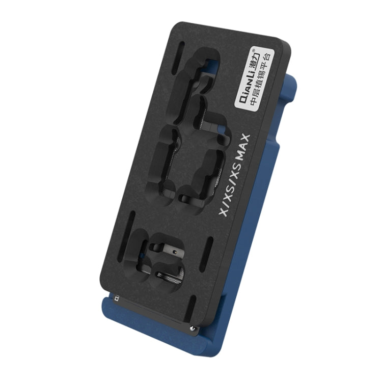 Qianli BGA Reballing แพลตฟอร์มลายฉลุสำหรับ iPhone X / XS / XS Max, For iPhone X / XS / XS Max