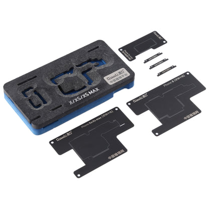 Qianli BGA Reballing แพลตฟอร์มลายฉลุสำหรับ iPhone X / XS / XS Max, For iPhone X / XS / XS Max