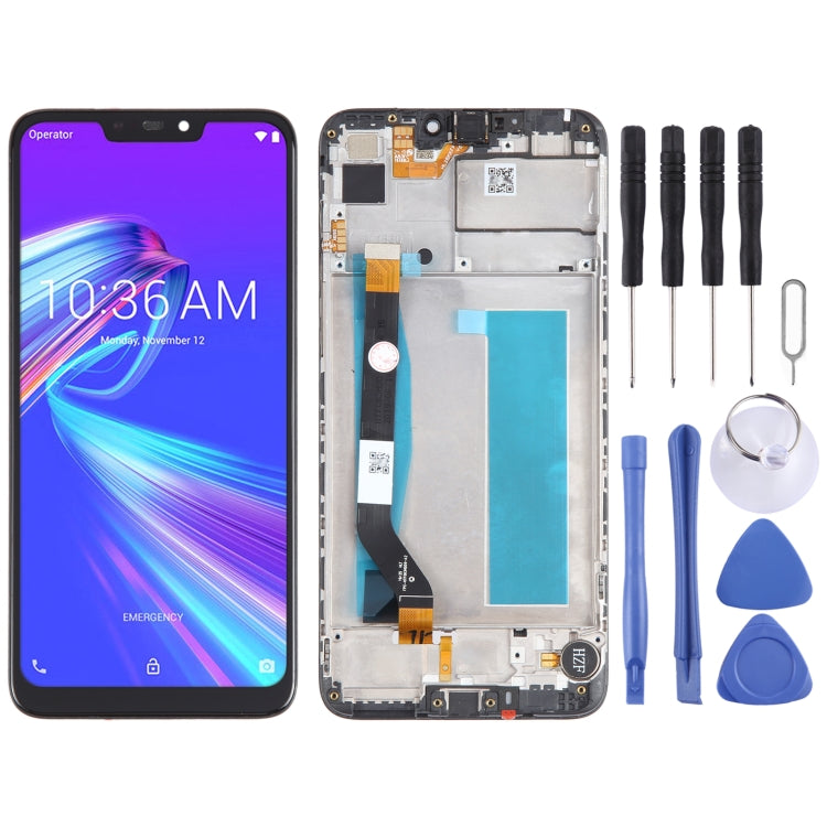 หน้าจอแอลซีดีและชุดประกอบDigitizerพร้อมกรอบสำหรับAsus Zenfone Max M2 ZB633KL / ZB632KL X01AD, For Asus ZB633K