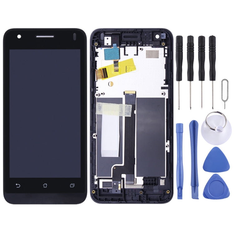 หน้าจอ LCD และชุดประกอบ Digitizer พร้อมกรอบสำหรับ Asus Zenfone C ZC451CG Z007, For Asus ZC451CG