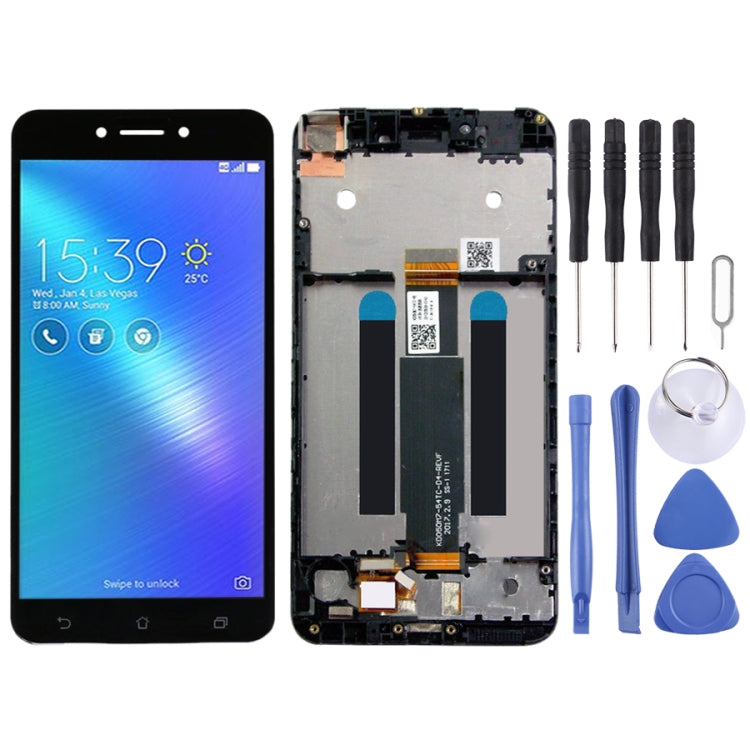หน้าจอแอลซีดีและชุดประกอบDigitizerพร้อมกรอบสำหรับAsus ZenFone Live ZB501KL X00FD A007, For Asus ZB501KL