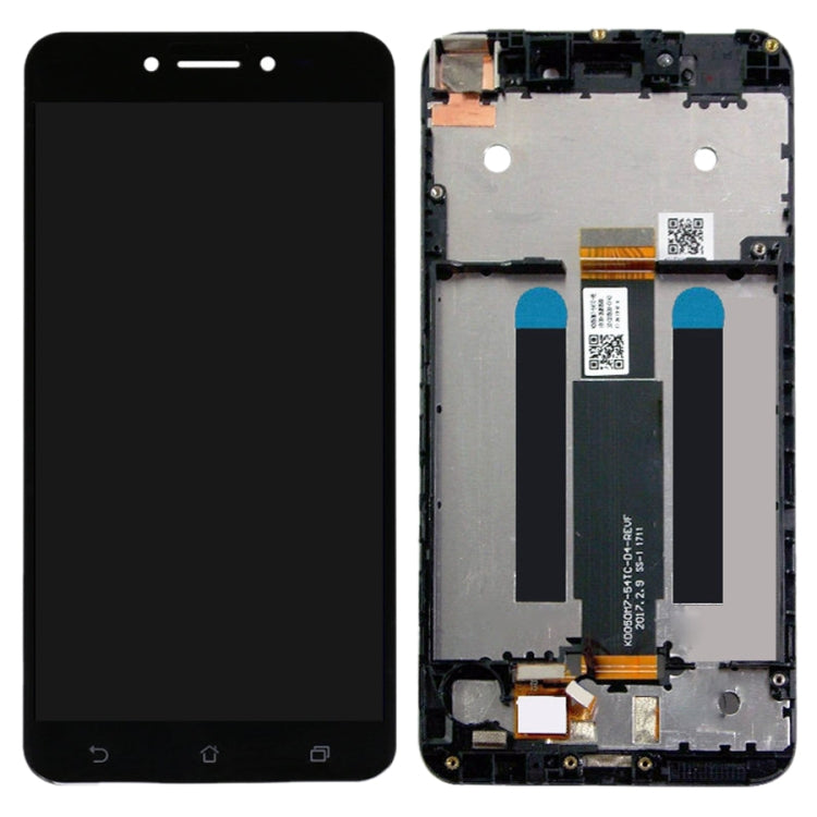 หน้าจอแอลซีดีและชุดประกอบDigitizerพร้อมกรอบสำหรับAsus ZenFone Live ZB501KL X00FD A007, For Asus ZB501KL