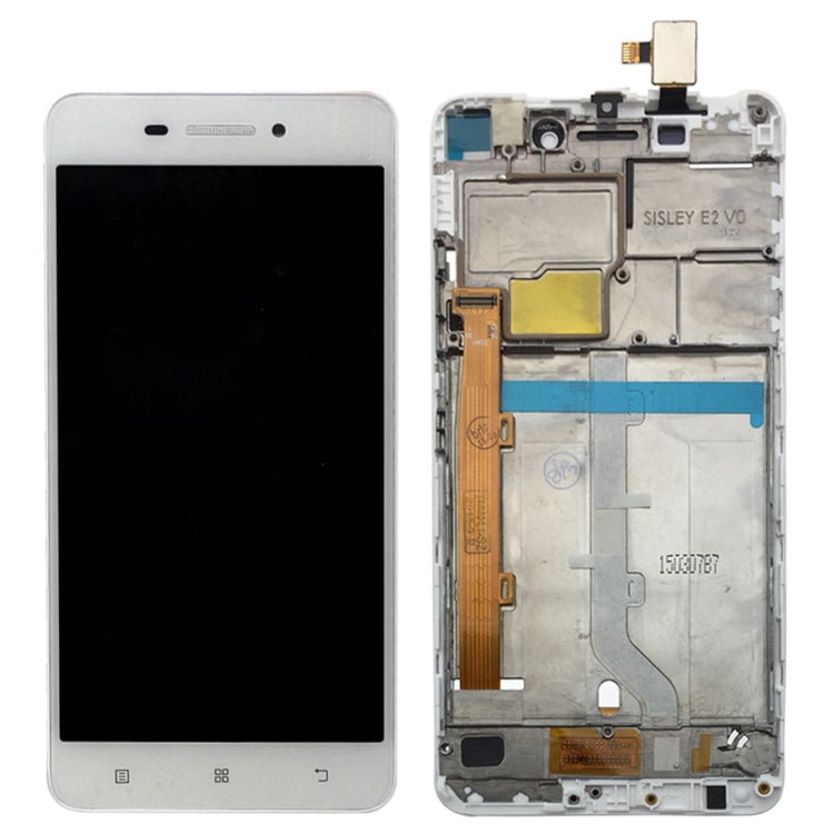 หน้าจอแอลซีดีและชุดประกอบDigitizerพร้อมกรอบสำหรับLenovo S60 S60W S60T S60A, For Lenovo S60