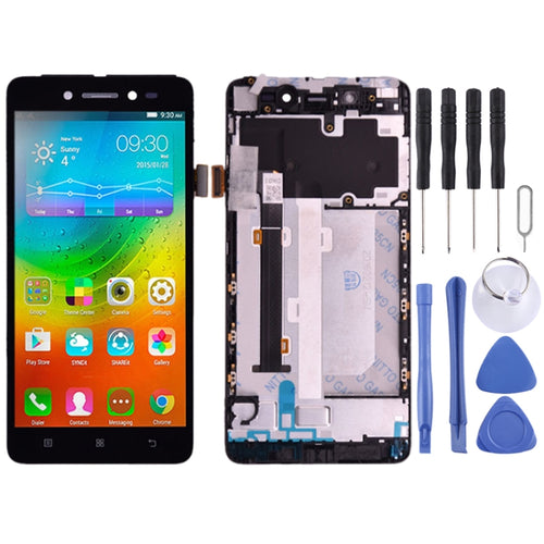 หน้าจอแอลซีดีและชุดประกอบDigitizerพร้อมกรอบสำหรับLenovo S90 S90-T S90-U S90-A, For Lenovo S90