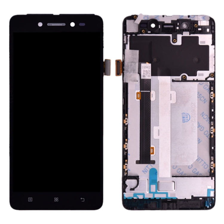 หน้าจอแอลซีดีและชุดประกอบDigitizerพร้อมกรอบสำหรับLenovo S90 S90-T S90-U S90-A, For Lenovo S90
