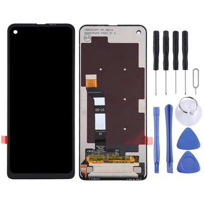 หน้าจอแอลซีดีและชุดประกอบDigitizerสำหรับMotorola One Action, For Motorola One Action