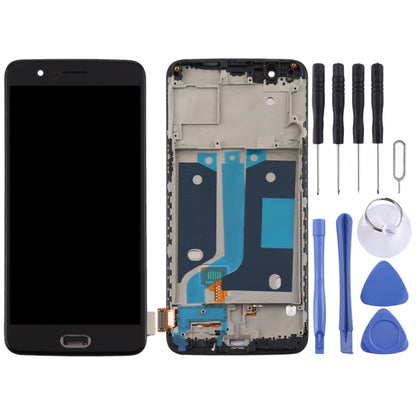 สำหรับ OnePlus 5 A5000 วัสดุ TFT หน้าจอ LCD และชุดประกอบแบบเต็มพร้อมกรอบ, For OnePlus 5 (TFT)