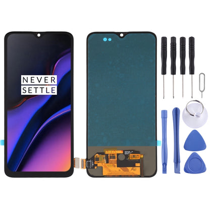 สำหรับ OnePlus 6T A6010 A6013 วัสดุ TFT หน้าจอ LCD และ Digitizer Full Assembly, For OnePlus 6T (TFT)