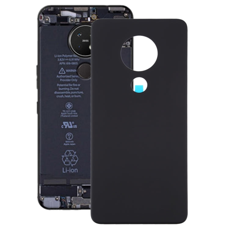 ฝาหลังแบตเตอรี่สำหรับ Nokia 7.2 / 6.2 TA-1196 / TA-1198 / TA-1200 / TA-1187 / TA-1201 (Frosted Green), For Nokia 7.2(Frosted Black), For Nokia 7.2(Black), For Nokia 7.2, For Nokia 7.2 / 6.2(Frosted Silver), For Nokia 7.2 / 6.2