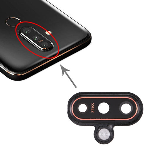 ฝาครอบเลนส์กล้องสำหรับ Nokia X71, For Nokia X71