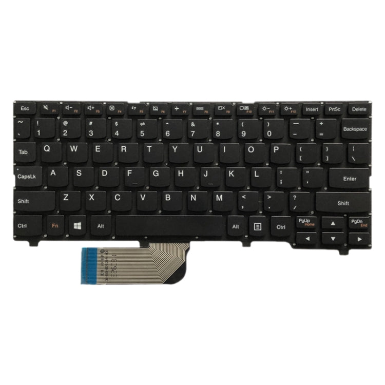 แป้นพิมพ์เวอร์ชั่นอเมริกาสำหรับ Lenovo ideapad 100S 100S-11IBY, For Lenovo ideapad 100S (US)
