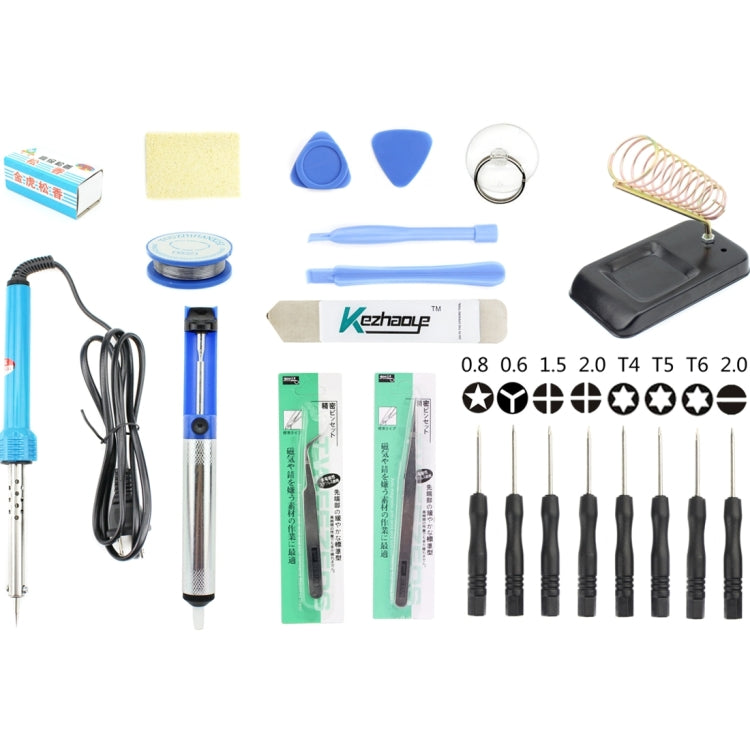 JIAFA JF-8120 ชุดเครื่องมือหัวแร้งบัดกรี 22 in 1 แรงดันไฟฟ้า: 220V กำลังไฟ: 30W, JF-8120, US Plug, JF-8120, EU Plug