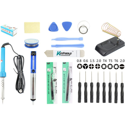 JIAFA JF-8120 ชุดเครื่องมือหัวแร้งบัดกรี 22 in 1 แรงดันไฟฟ้า: 220V กำลังไฟ: 30W, JF-8120, US Plug, JF-8120, EU Plug