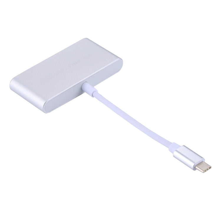 5 in 1 Micro SD + SD + USB 3.0 + USB 2.0 + พอร์ต Micro USB เป็น USB-C / Type-C OTG COMBO Adapter Card Reader สำหรับแท็บเล็ต สมาร์ทโฟน พีซี, 5 in 1(Silver), 5 in 1(Gold)