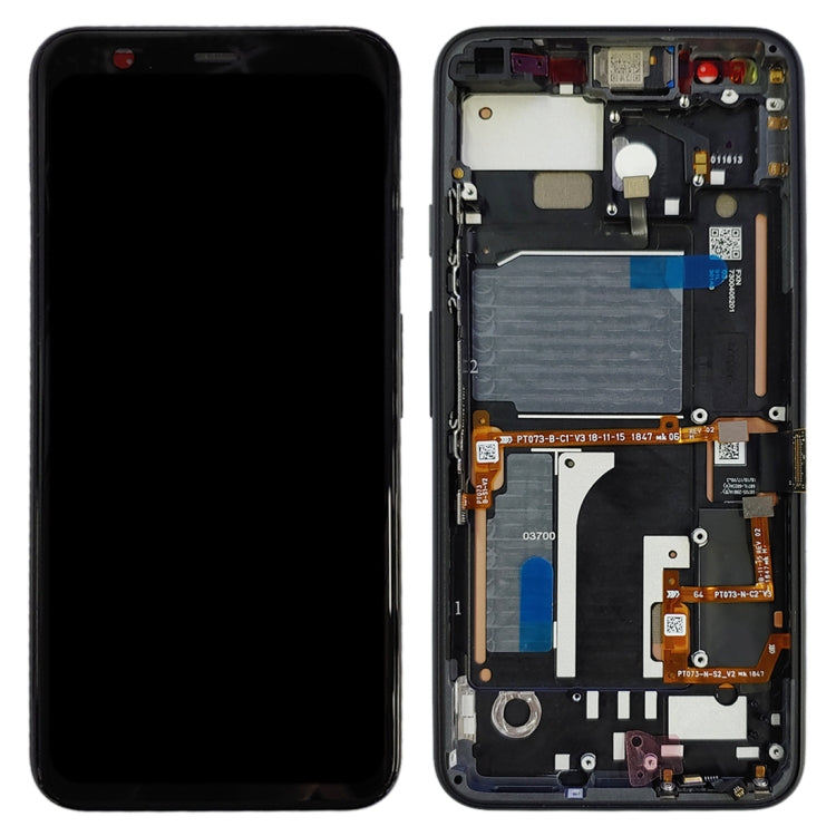 หน้าจอ LCD และชุดประกอบ Digitizer พร้อมกรอบสำหรับ Google Pixel 4, For Google Pixel 4 with Frame
