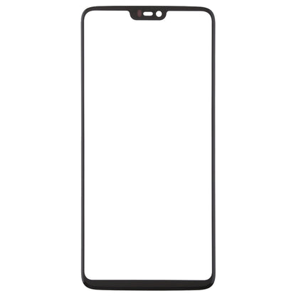 สำหรับ OnePlus 6 หน้าจอด้านหน้าเลนส์กระจกด้านนอก, For OnePlus 6 Black