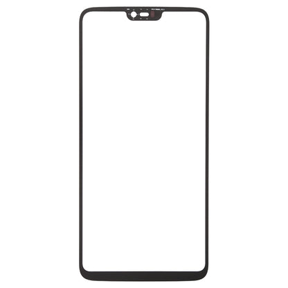 สำหรับ OnePlus 6 หน้าจอด้านหน้าเลนส์กระจกด้านนอก, For OnePlus 6 Black