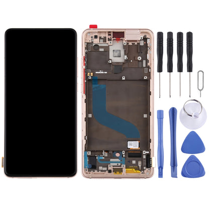 วัสดุ OLED หน้าจอแอลซีดีและชุดประกอบDigitizerพร้อมกรอบสำหรับXiaomi Redmi K20 / Redmi K20 Pro / 9T Pro, For Xiaomi K20 / K20 Pro, For Xiaomi Mi K20, For Mi K20