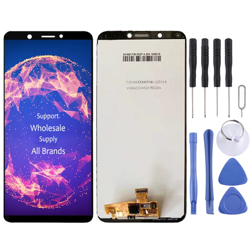 หน้าจอแอลซีดีและชุดประกอบDigitizerสำหรับLenovo K5 หมายเหตุ (2018) L38012 / K9 หมายเหตุ, For K5 Note (2018)