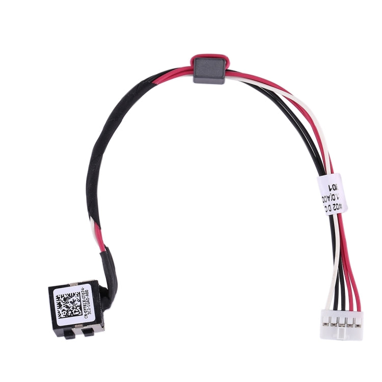 DC Power Jack Connector สายเคเบิล Flex สำหรับ Dell Inspiron 15/3521/3537 & 15R/5521/ 5537 & 17R/5721, For Inspiron 15 / 3521 / 3537 & 15R / 5521 / 5537 & 17R / 5721