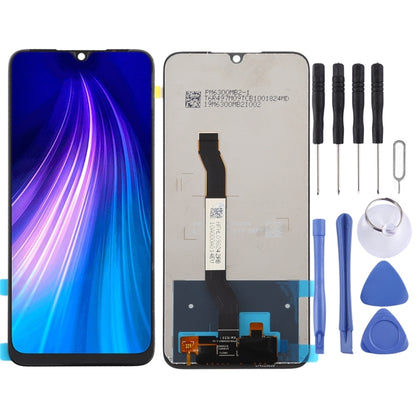 หน้าจอแอลซีดีและชุดประกอบDigitizerสำหรับXiaomi Redmiหมายเหตุ 8T, For Redmi Note 8T