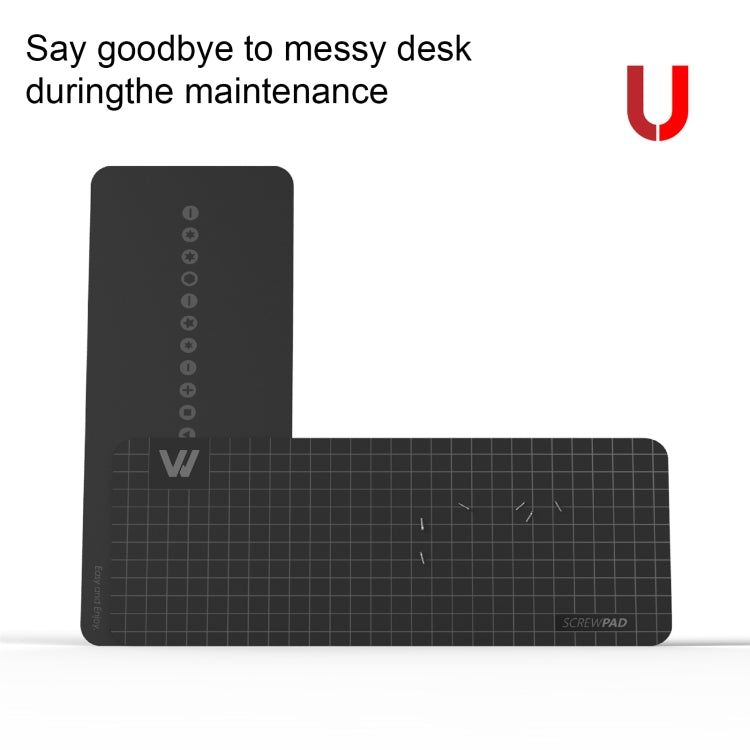 Wowstick Wowpad สกรูแม่เหล็ก Pad ตำแหน่งสกรู แผ่นหน่วยความจำ Mat, Magnetic Screw Pad