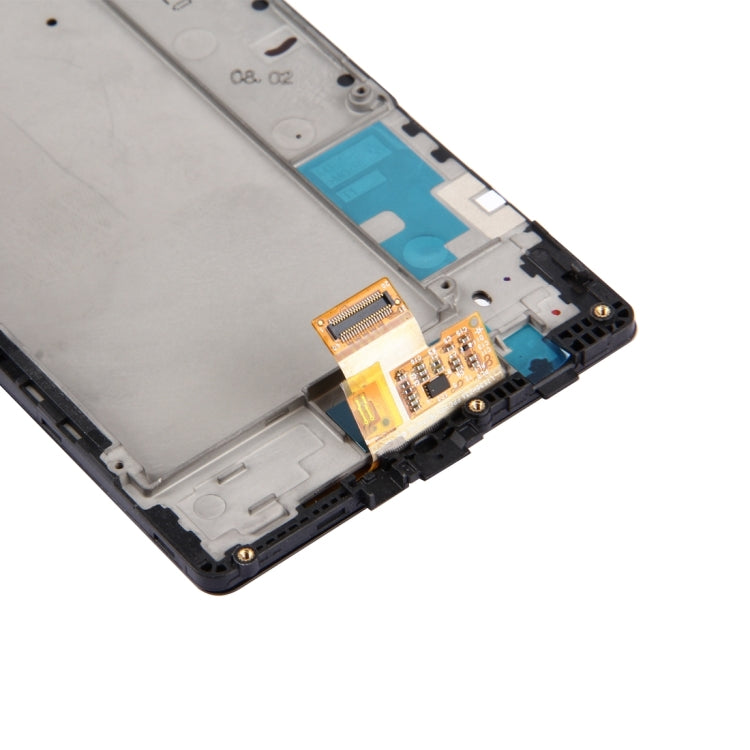 หน้าจอ LCD และชุดประกอบ Digitizer พร้อมกรอบสำหรับ LG X Power / K220, For LG X Power