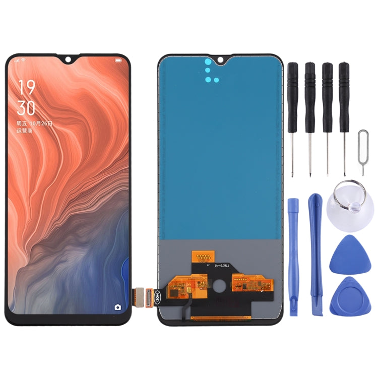 หน้าจอแอลซีดีวัสดุ TFT และชุดประกอบDigitizer (ไม่มีการระบุลายนิ้วมือ) สำหรับ OPPO Reno Z / K5 / Realme XT / Realme X2, For OPPO Reno Z(TFT )