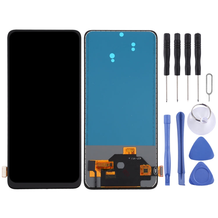 หน้าจอแอลซีดีวัสดุ TFT และชุดประกอบDigitizer (ไม่มีการระบุลายนิ้วมือ) สำหรับซูมOPPO Reno 10x, For OPPO Reno 10x zoom(TFT)