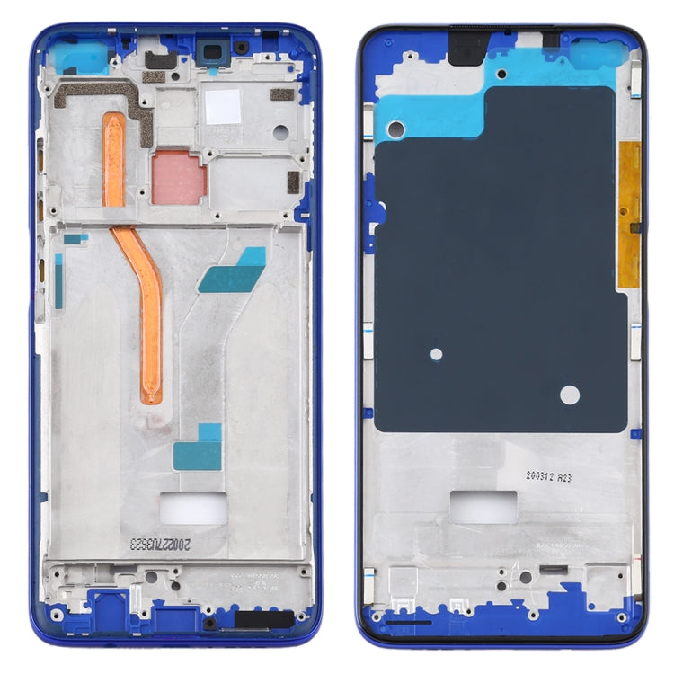แผ่นปิดกรอบที่อยู่อาศัยด้านหน้าสำหรับ Xiaomi Redmi K30 รุ่น 4G, For Xiaomi Redmi K30, For Xiaomi Redmi K30(4G Version), For Xiaomi Redmi K30(4G Version) (Purple)