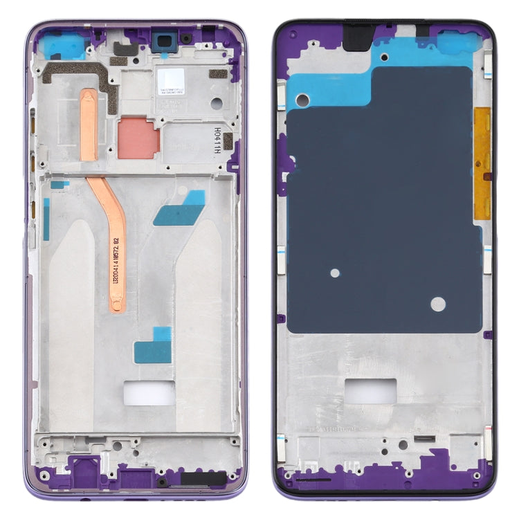 แผ่นปิดกรอบที่อยู่อาศัยด้านหน้าสำหรับ Xiaomi Redmi K30 รุ่น 4G, For Xiaomi Redmi K30, For Xiaomi Redmi K30(4G Version), For Xiaomi Redmi K30(4G Version) (Purple)