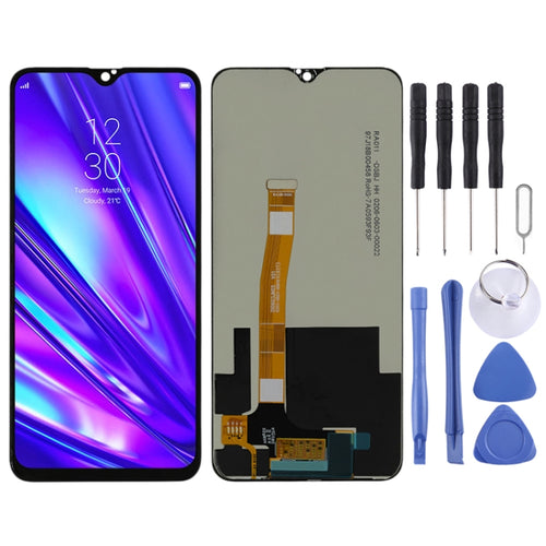 หน้าจอแอลซีดีและชุดประกอบDigitizerสำหรับOPPO Realme 5 Pro / Realme Q, For Realme 5 Pro