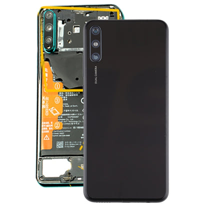 ฝาหลังแบตเตอรี่เดิมพร้อมปุ่มด้านข้างสำหรับ Huawei Enjoy 10e, For Huawei Enjoy 10e (Original)