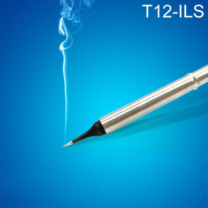 QUICKO T12-ILS ปลายหัวแร้งบัดกรีไร้สารตะกั่วเชื่อมสีดำ, T12-ILS