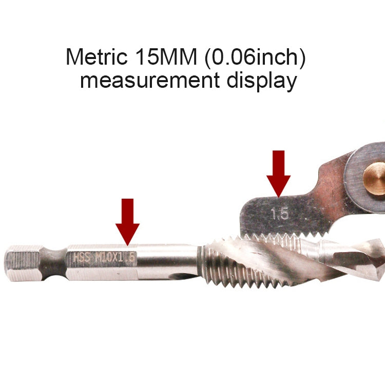 51 ชิ้น US สกรูใบมีด 60 องศา CR สแตนเลสสตีลเกจ, 51 PCS Thread Gauge