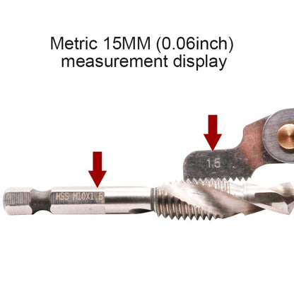 51 ชิ้น US สกรูใบมีด 60 องศา CR สแตนเลสสตีลเกจ, 51 PCS Thread Gauge
