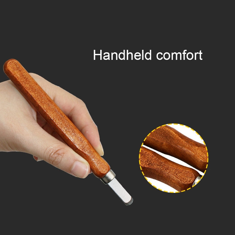 12 in 1 ไม้แกะสลักมีด Basic Woodcut ทำงาน Handmade แสตมป์ยางเครื่องมือ, Chisels Knife