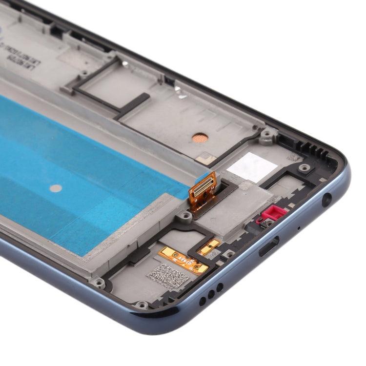 หน้าจอแอลซีดีและชุดประกอบDigitizerพร้อมกรอบสำหรับLG Q60, ซิมคู่, For LG Q60(Double SIM)