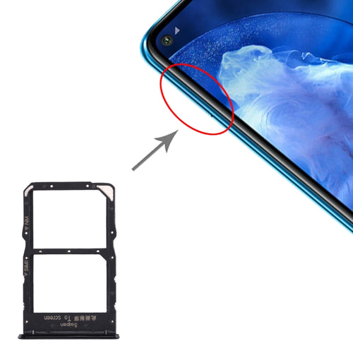ถาดซิมการ์ด + ถาดการ์ด NM สำหรับ Huawei Nova 5z / Nova 5i Pro, For Huawei Nova 5z