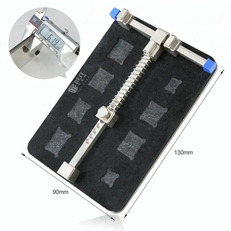 BEST-001E DIY FIX แผงวงจรสเตนเลสสตีล PCB Holder Fixture Work Station สำหรับเครื่องมือซ่อมชิป, BEST-001E