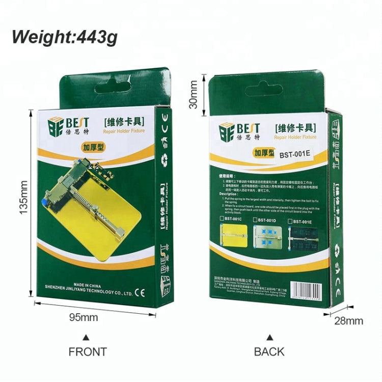 BEST-001E DIY FIX แผงวงจรสเตนเลสสตีล PCB Holder Fixture Work Station สำหรับเครื่องมือซ่อมชิป, BEST-001E