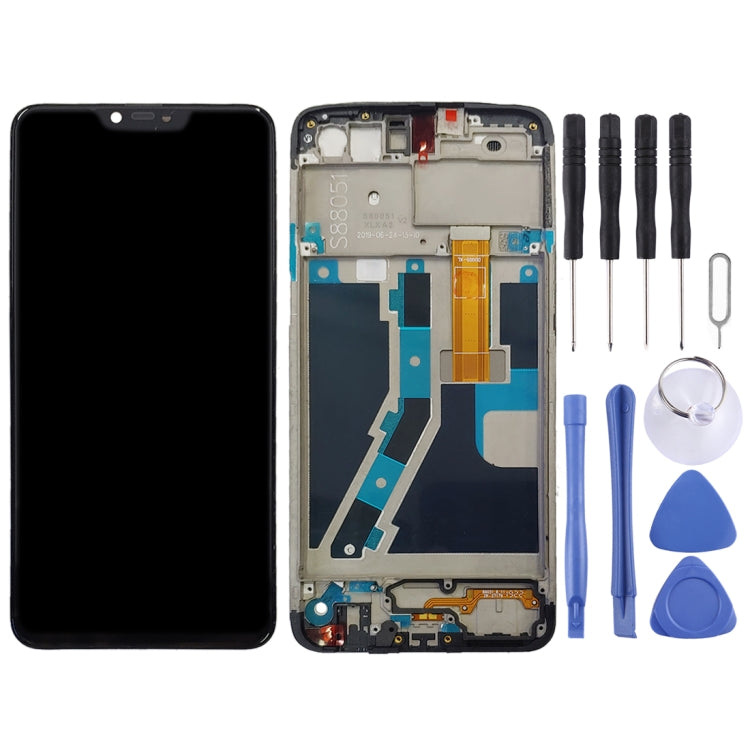 หน้าจอแอลซีดีและชุดประกอบDigitizerพร้อมกรอบสำหรับOPPO A5 / A3s, For OPPO A5 / A3s