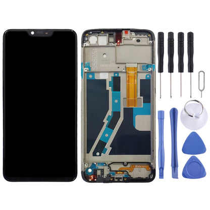 หน้าจอแอลซีดีและชุดประกอบDigitizerพร้อมกรอบสำหรับOPPO A5 / A3s, For OPPO A5 / A3s