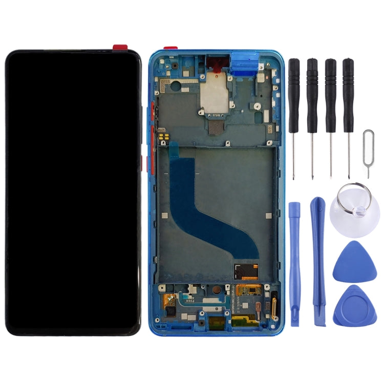 Original AMOLED วัสดุหน้าจอ LCD และ Digitizer Full ASSEMBLY พร้อมกรอบสำหรับ Xiaomi 9T Pro / Redmi K20 Pro / Redmi K20, For Xiaomi Xiaomi K20, For Xiaomi K20