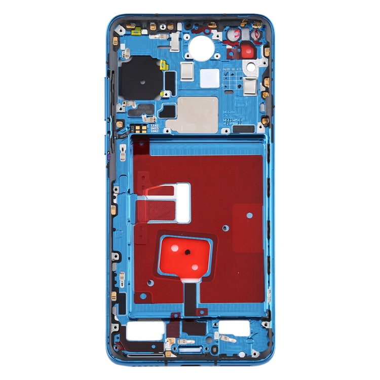 แผ่นปิดกรอบกลางดั้งเดิมพร้อมปุ่มด้านข้างสำหรับ Huawei P40, For Huawei P40, For Huawei P40(Original)