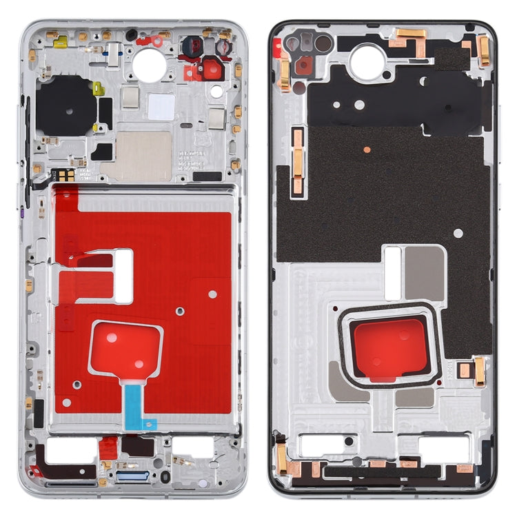 แผ่นปิดกรอบกลางดั้งเดิมพร้อมปุ่มด้านข้างสำหรับ Huawei P40, For Huawei P40, For Huawei P40(Original)