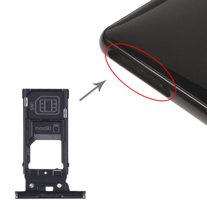 ถาดซิมการ์ด + ถาดซิมการ์ด + ถาดการ์ด Micro SD สำหรับ Sony Xperia XZ2, For Sony Xperia XZ2
