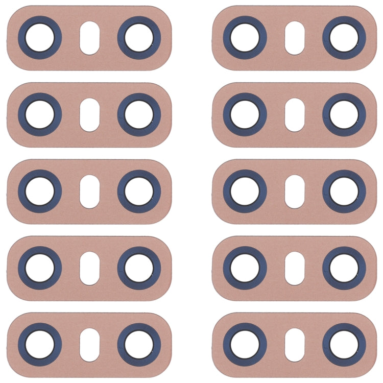 เลนส์กล้องด้านหลัง 10 ชิ้นพร้อมกาวสำหรับ LG G6 H870 / H871 / H872 / LS993, LG G6 (Pink), LG G6 (Gold)