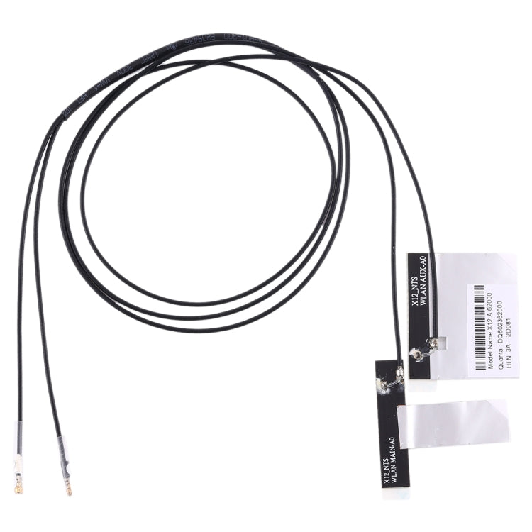 1 คู่ IPX4 9260ac WiFi 4G เสาอากาศดูอัลแบนด์ PFC Flex Cable สำหรับ M.2, ความยาว: 46 ซม. 63 ซม.