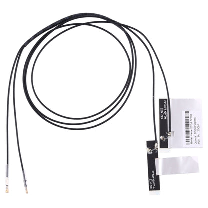 1 คู่ IPX4 9260ac WiFi 4G เสาอากาศดูอัลแบนด์ PFC Flex Cable สำหรับ M.2, ความยาว: 46 ซม. 63 ซม.